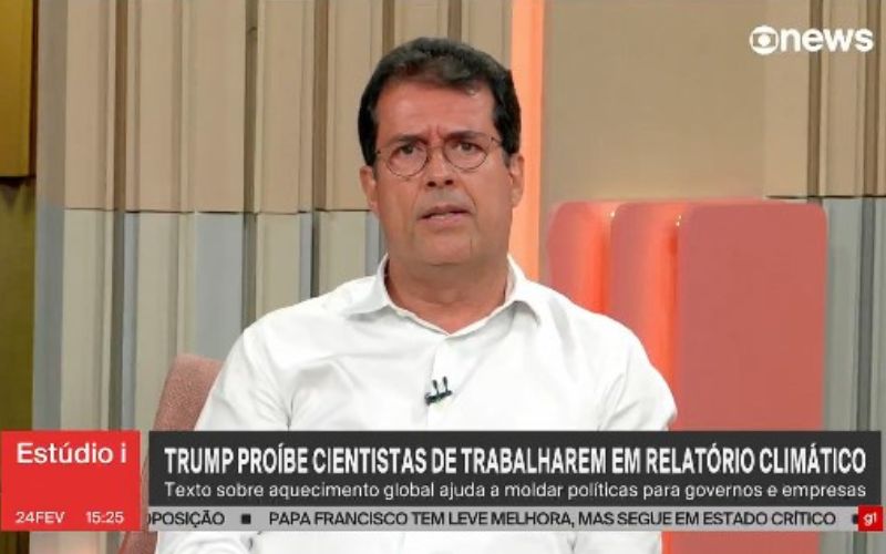 André Trigueiro provoca debate ao comparar medidas climáticas de Trump com a Inquisição da Igreja Católica